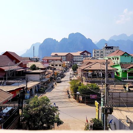 Malany Villa 1 Vang Vieng Extérieur photo