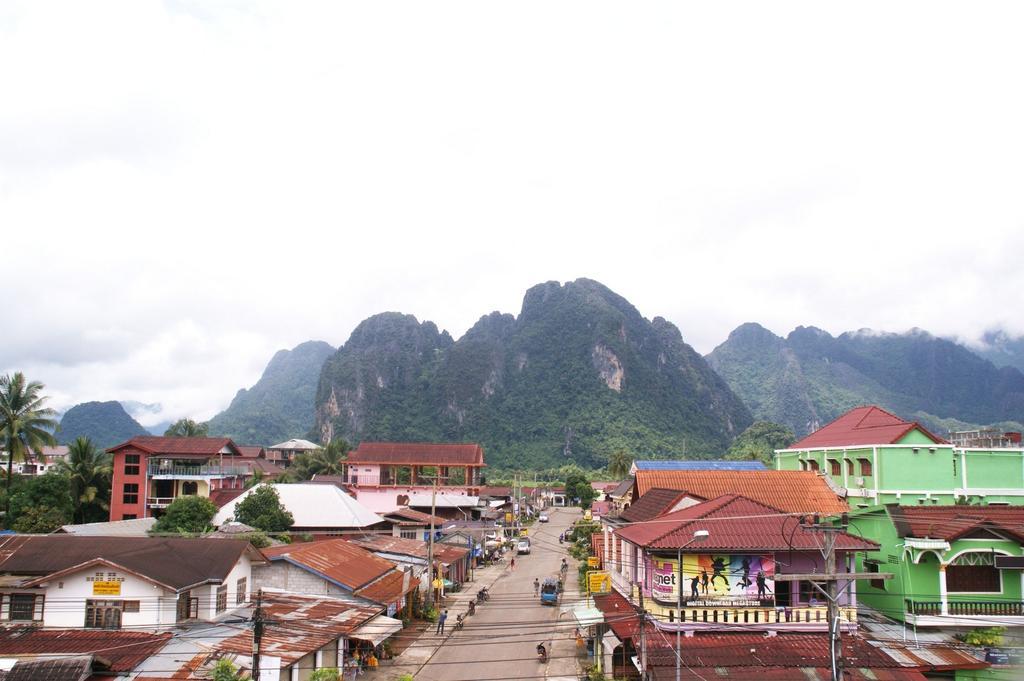 Malany Villa 1 Vang Vieng Chambre photo